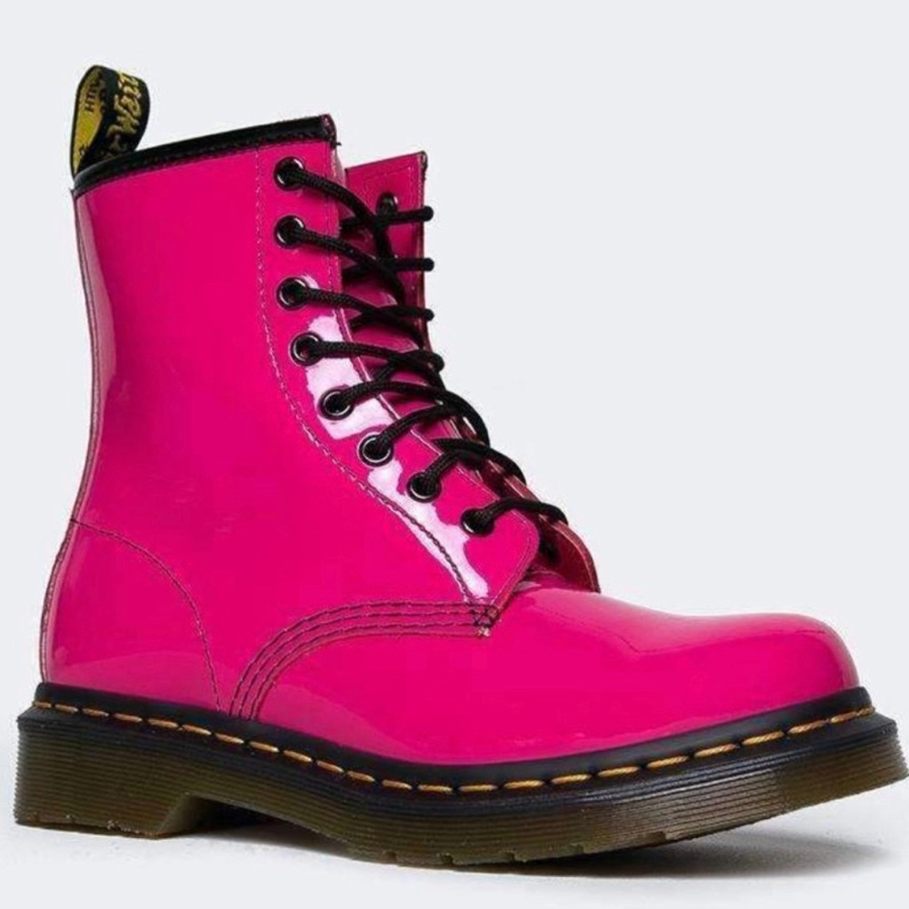 HOT PINK DOC MARTENS